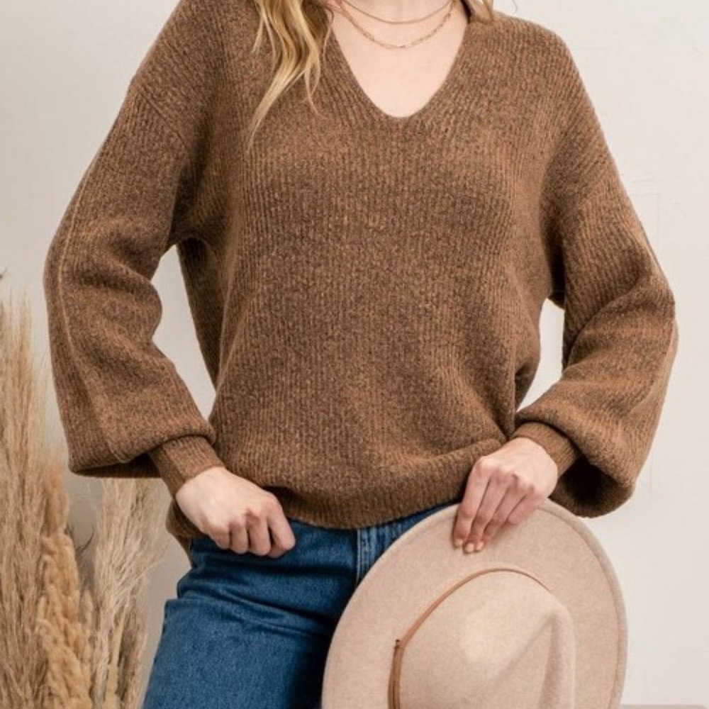 Scoop Neck Sweater